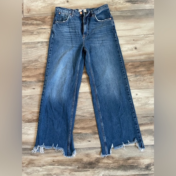 Free People Denim - Free People wide leg Jeans